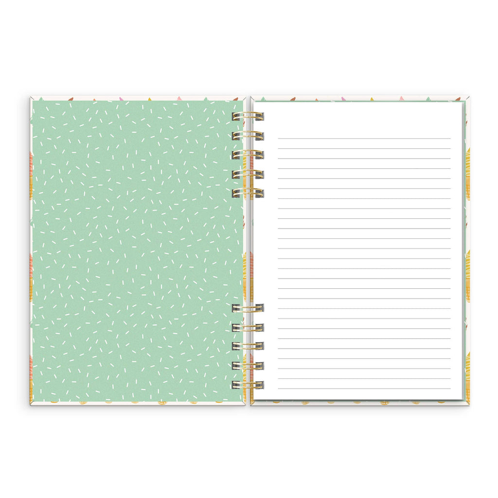 Studio Oh! - Cool & Creamy Harper Split-Spiral Notebook & Pen Set