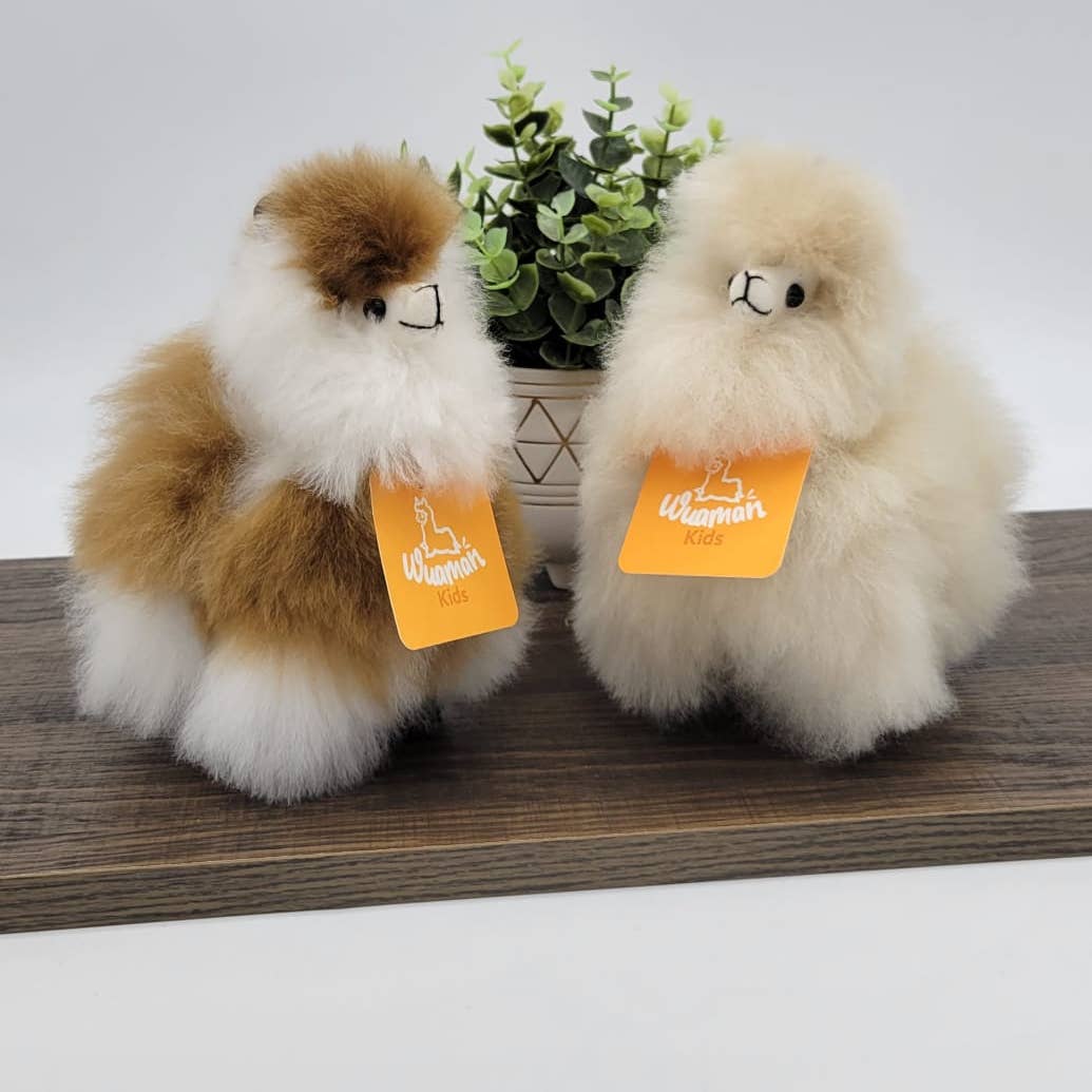 WUAMAN Handmade Mini Alpaca 6"