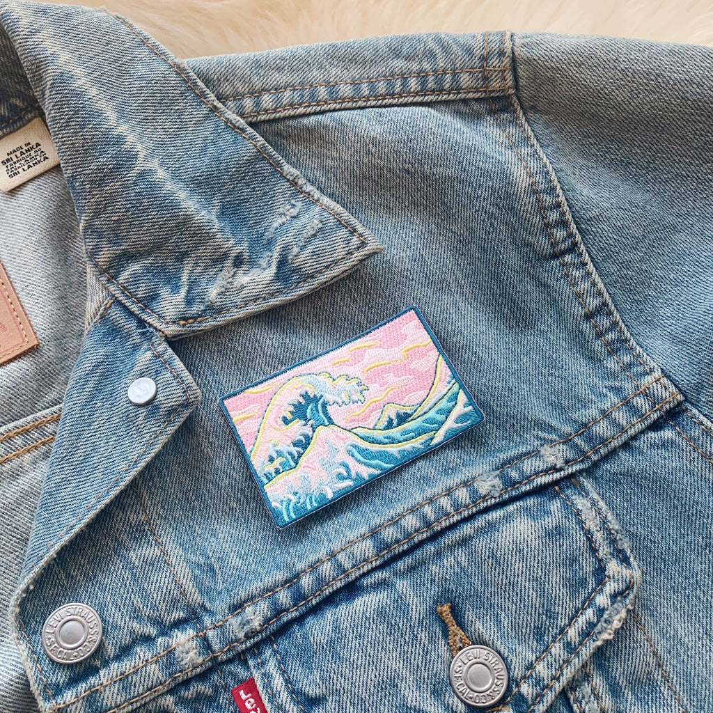 Wildflower + Co. Patch - Great Wave & Pink Skies