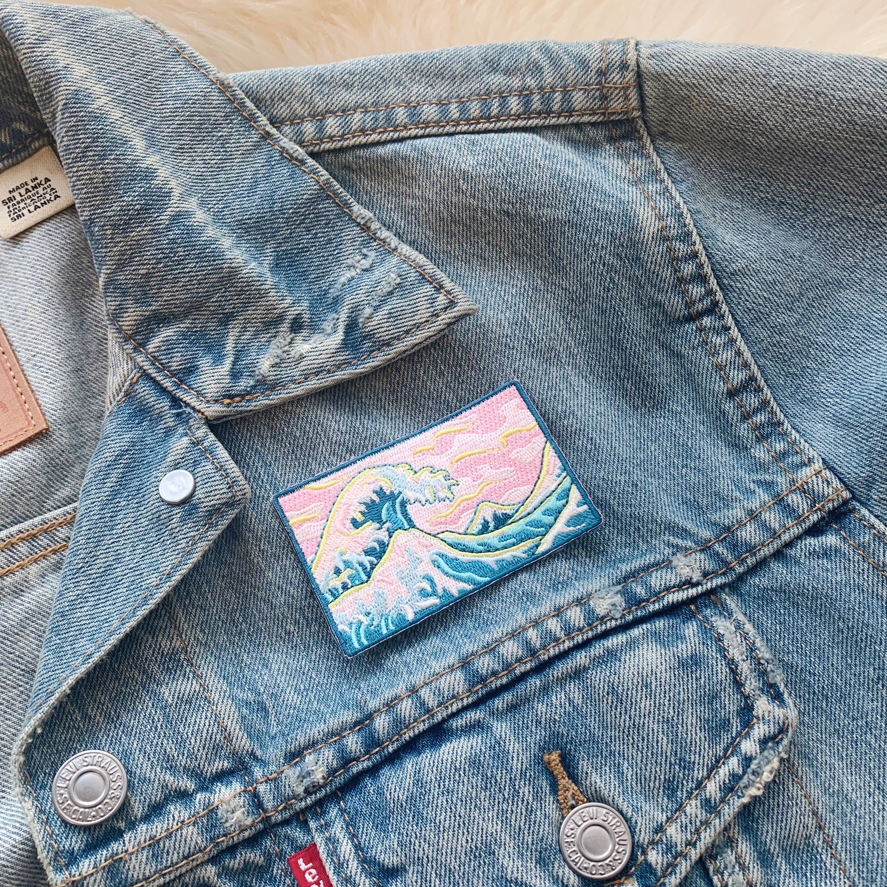 Wildflower + Co. Patch - Great Wave & Pink Skies