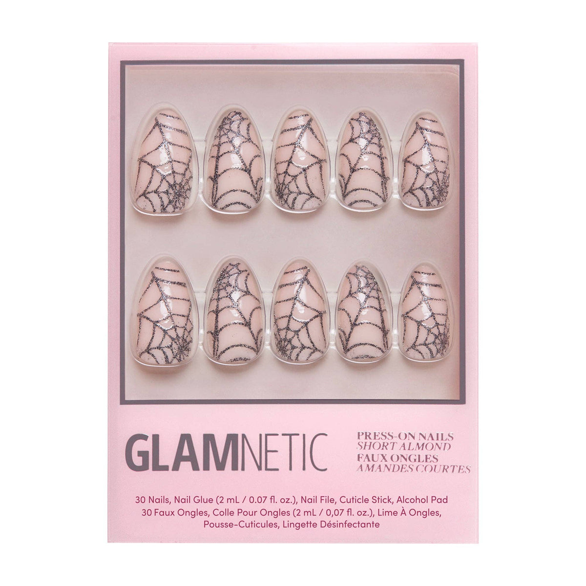 Glamnetic Press On Nails - Lady Web