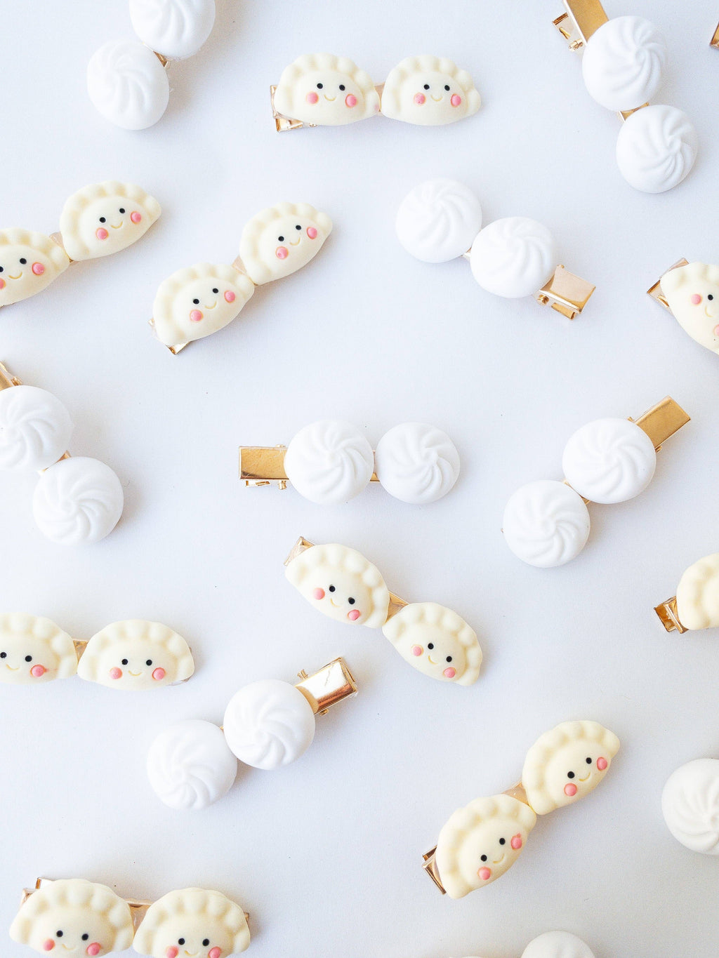 Eggy Cakes - Mandu Hair Clip Set