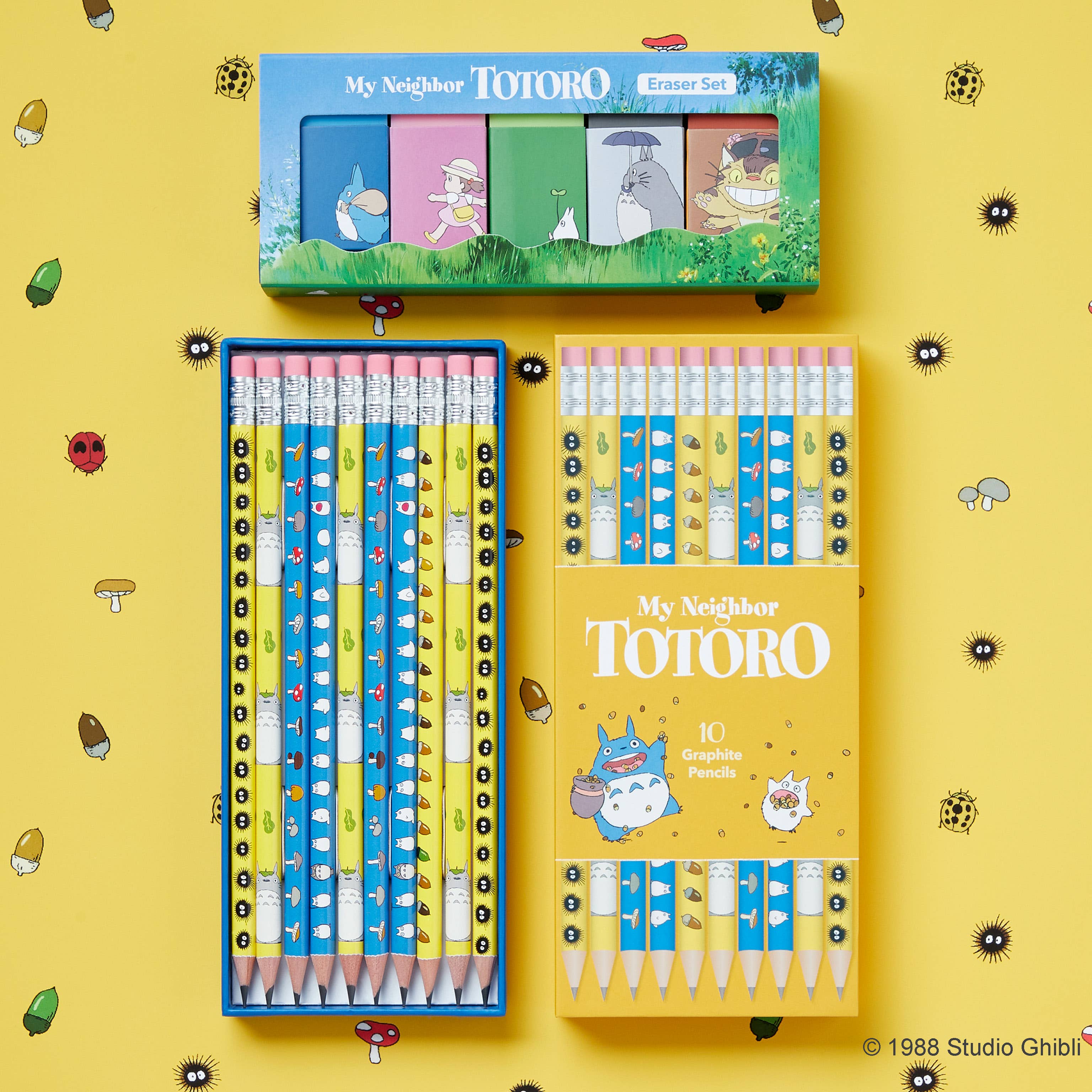 Chronicle Books - My Neighbor Totoro Erasers