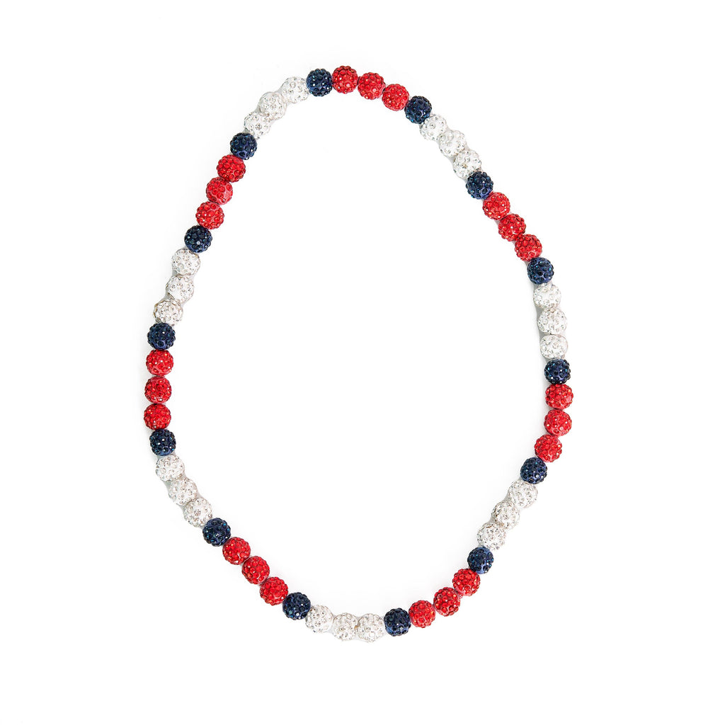 Golden Thread - Bling Baseball Necklace