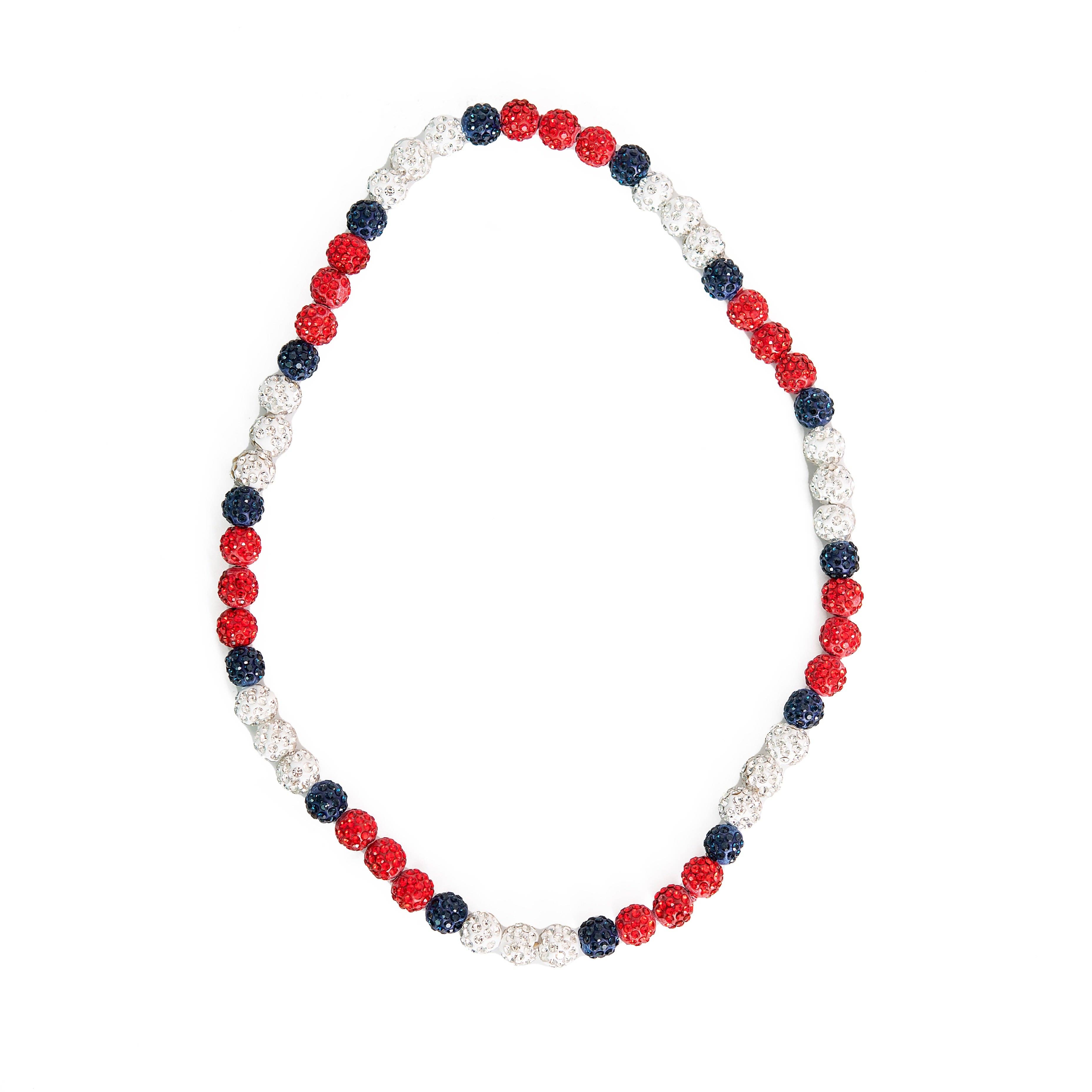 Golden Thread - Bling Baseball Necklace