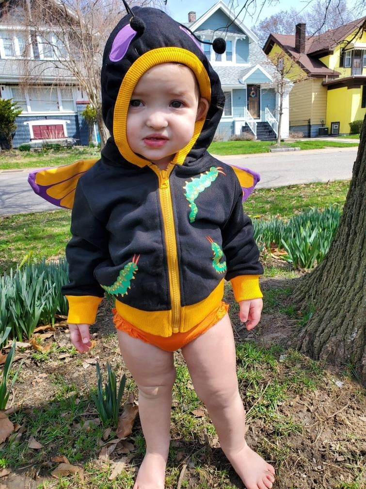 3D Hoodie - Butterfly (Final Sale)