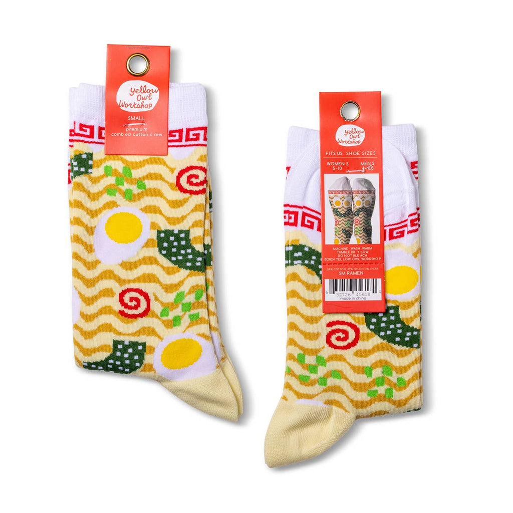 Yellow Owl Workshop Crew Socks - Ramen
