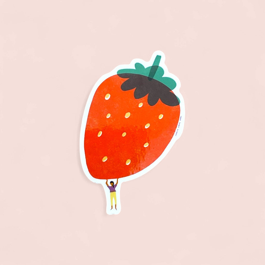 Carolyn Suzuki Sticker - Fraise
