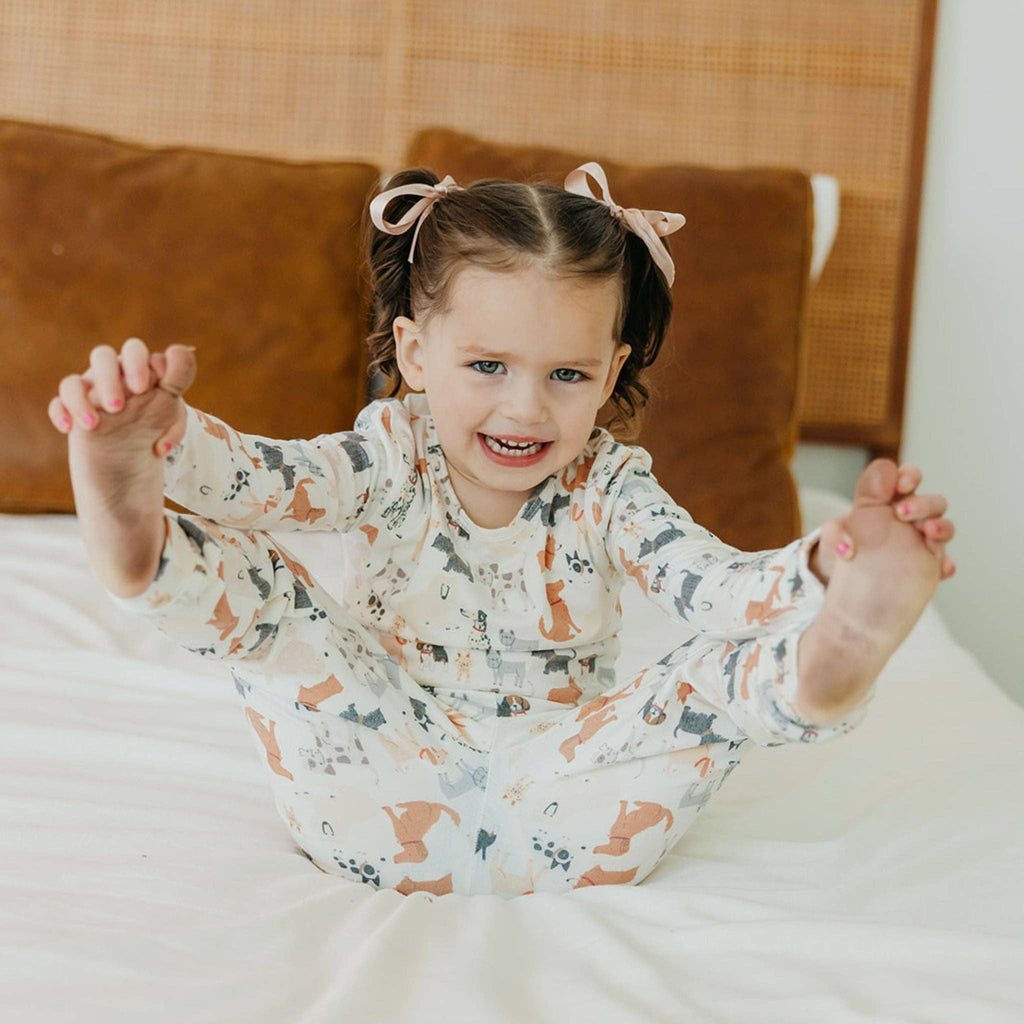 Copper Pearl Long Sleeve Pajama Set - Rufus
