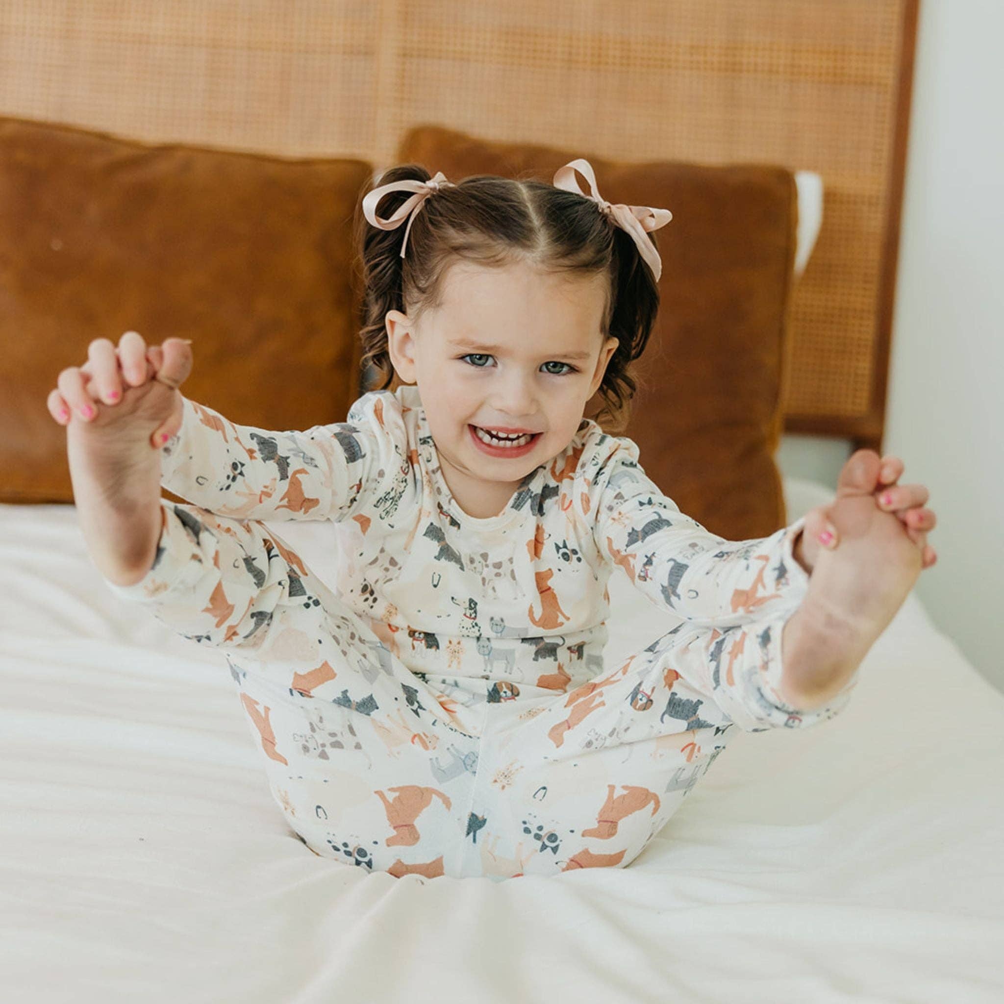 Copper Pearl Long Sleeve Pajama Set - Rufus