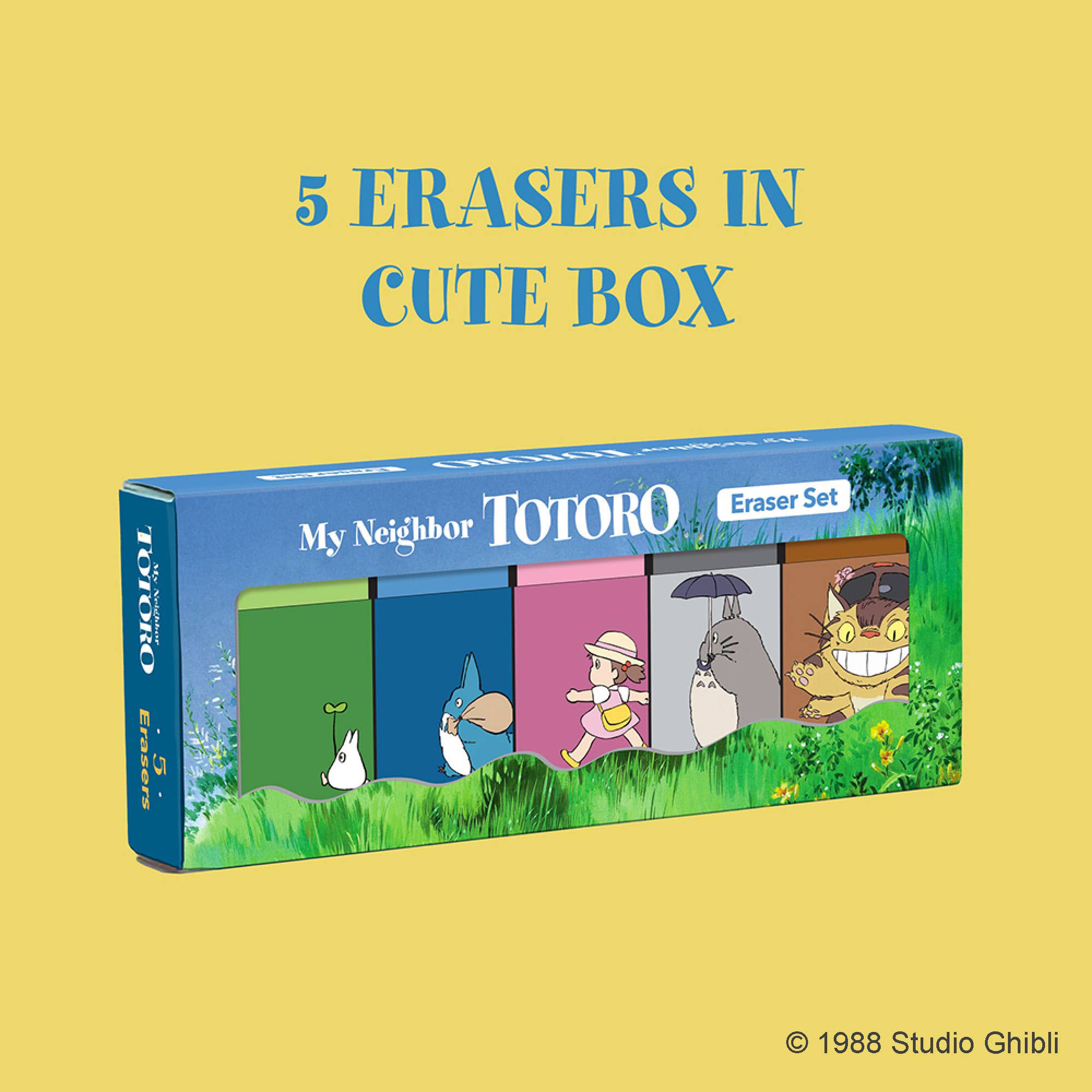 Chronicle Books - My Neighbor Totoro Erasers