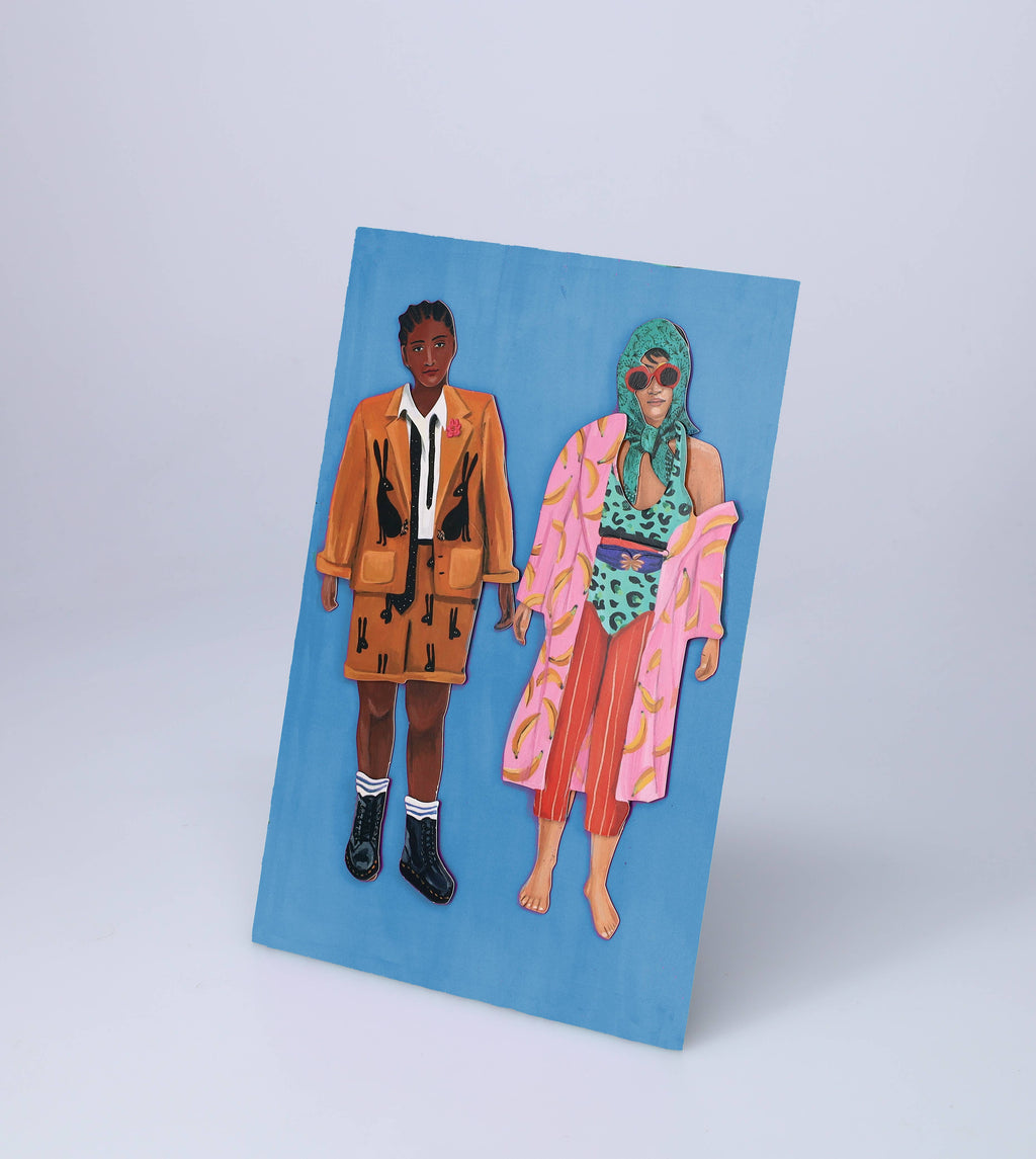 Chronicle Books - Fearless Fashion Magnetic Dolls