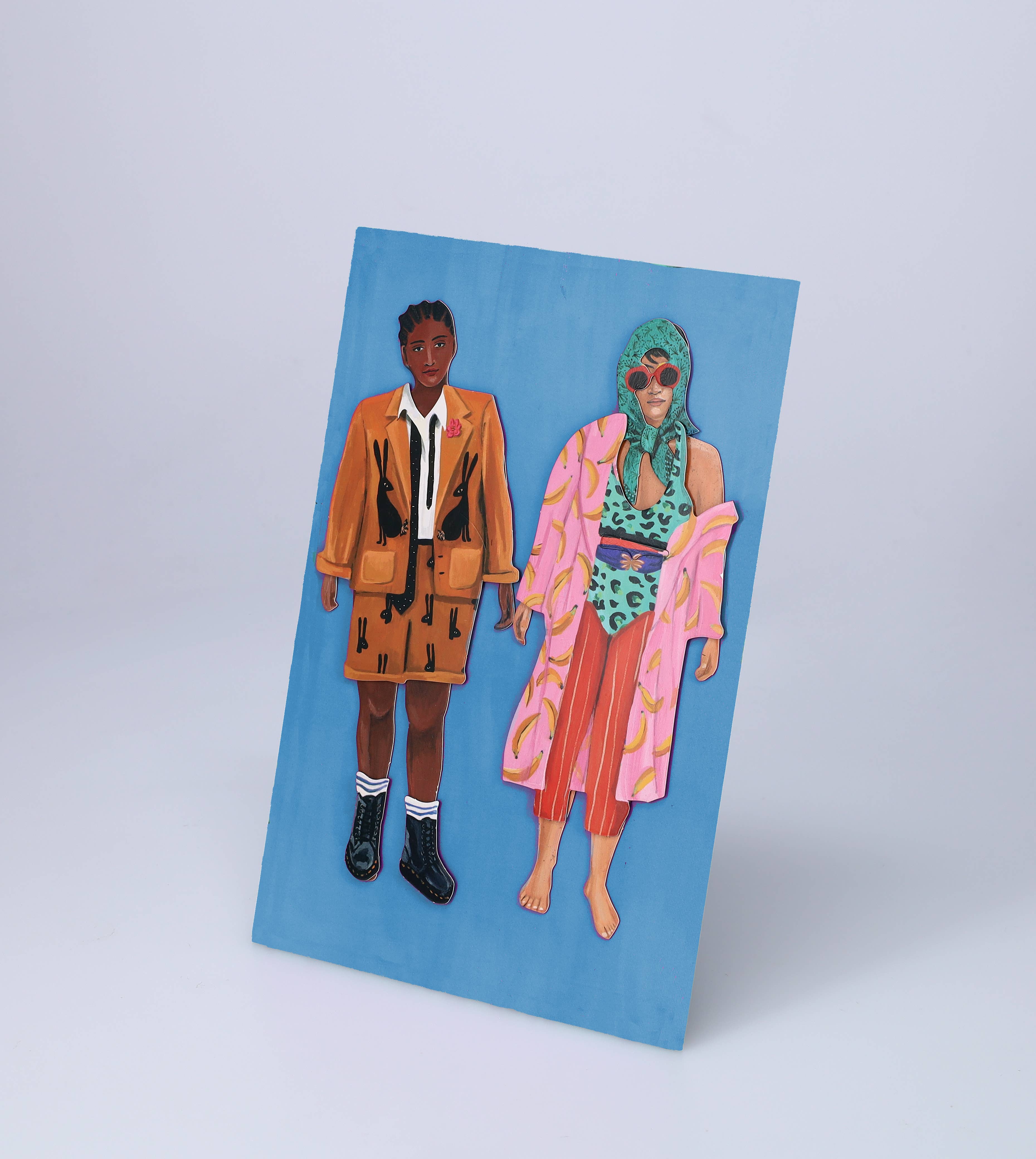 Chronicle Books - Fearless Fashion Magnetic Dolls