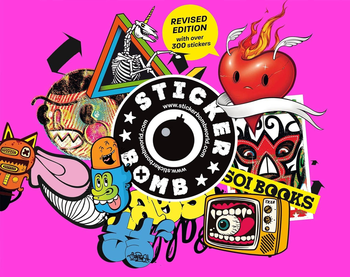 Chronicle Books - Stickerbomb