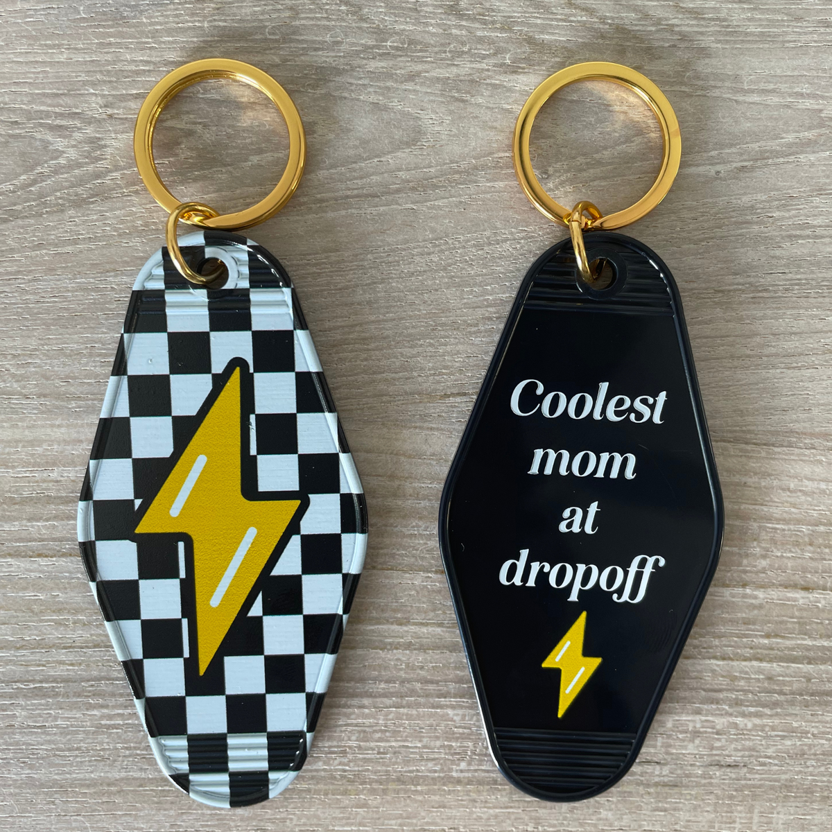 Little Trouble - Motel Keychain (Cool Mom)