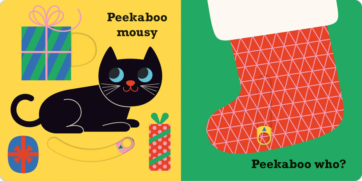Peekaboo Santa Board Book
