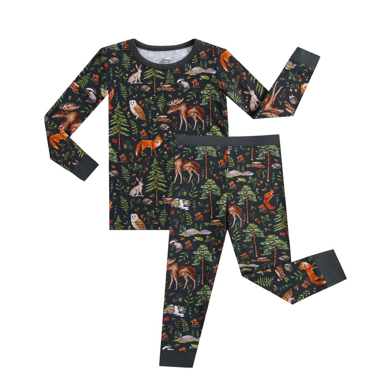 Jammie Session Bamboo PJs - Wood You Be My Friend