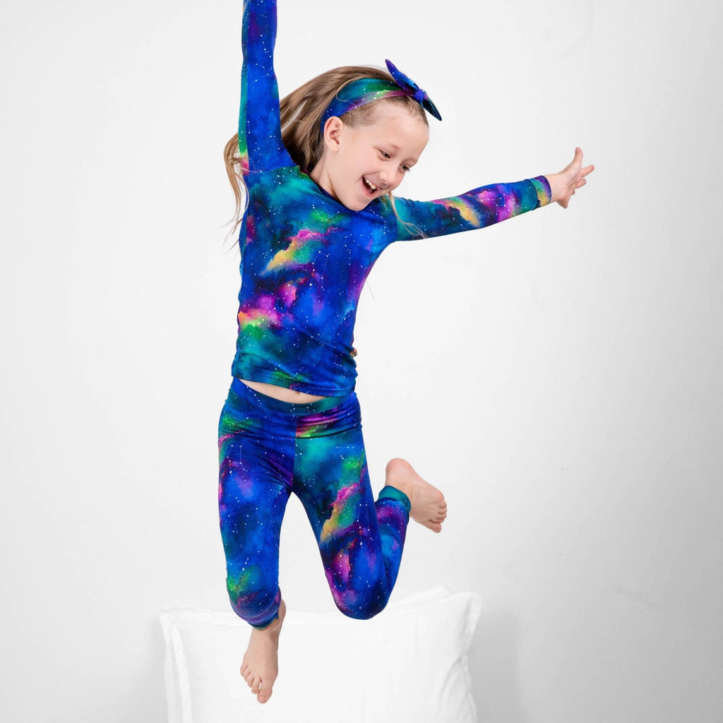 Jammie Session Bamboo PJs - Luminara Galaxy