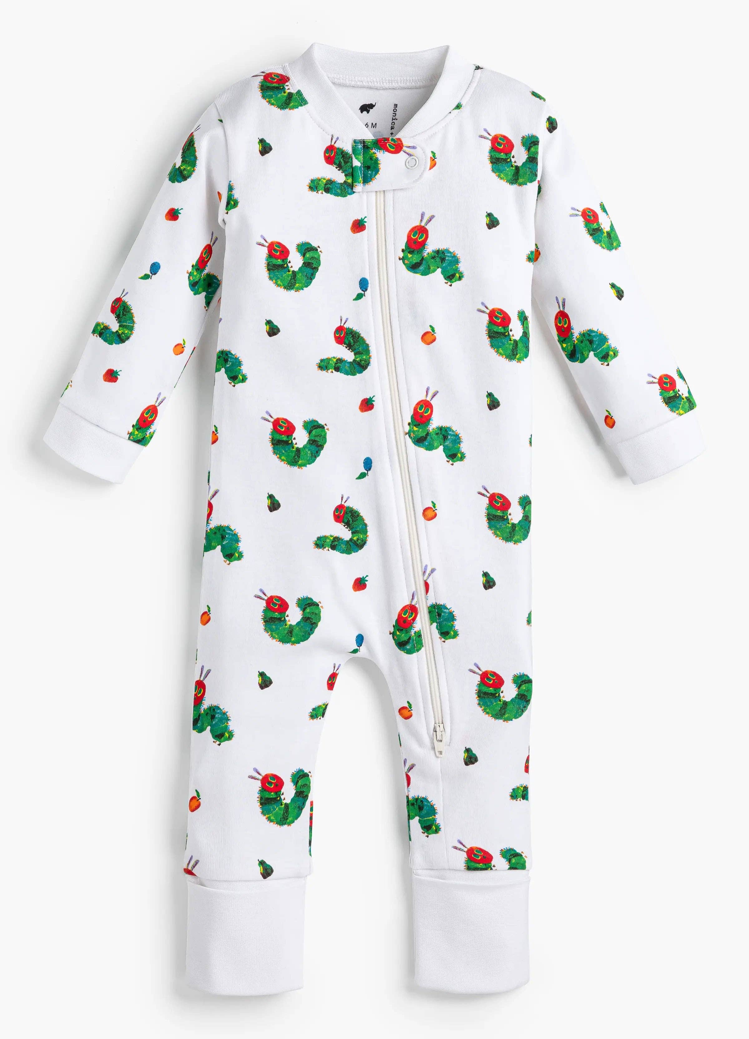Monica + Andy Zip Romper - The Very Hungry Caterpillar