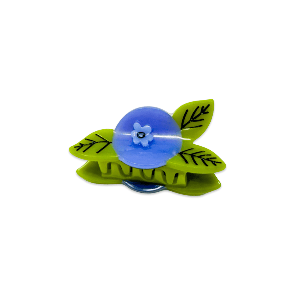 Jenny Lemons Hair Claw Clip - Mini Blueberry