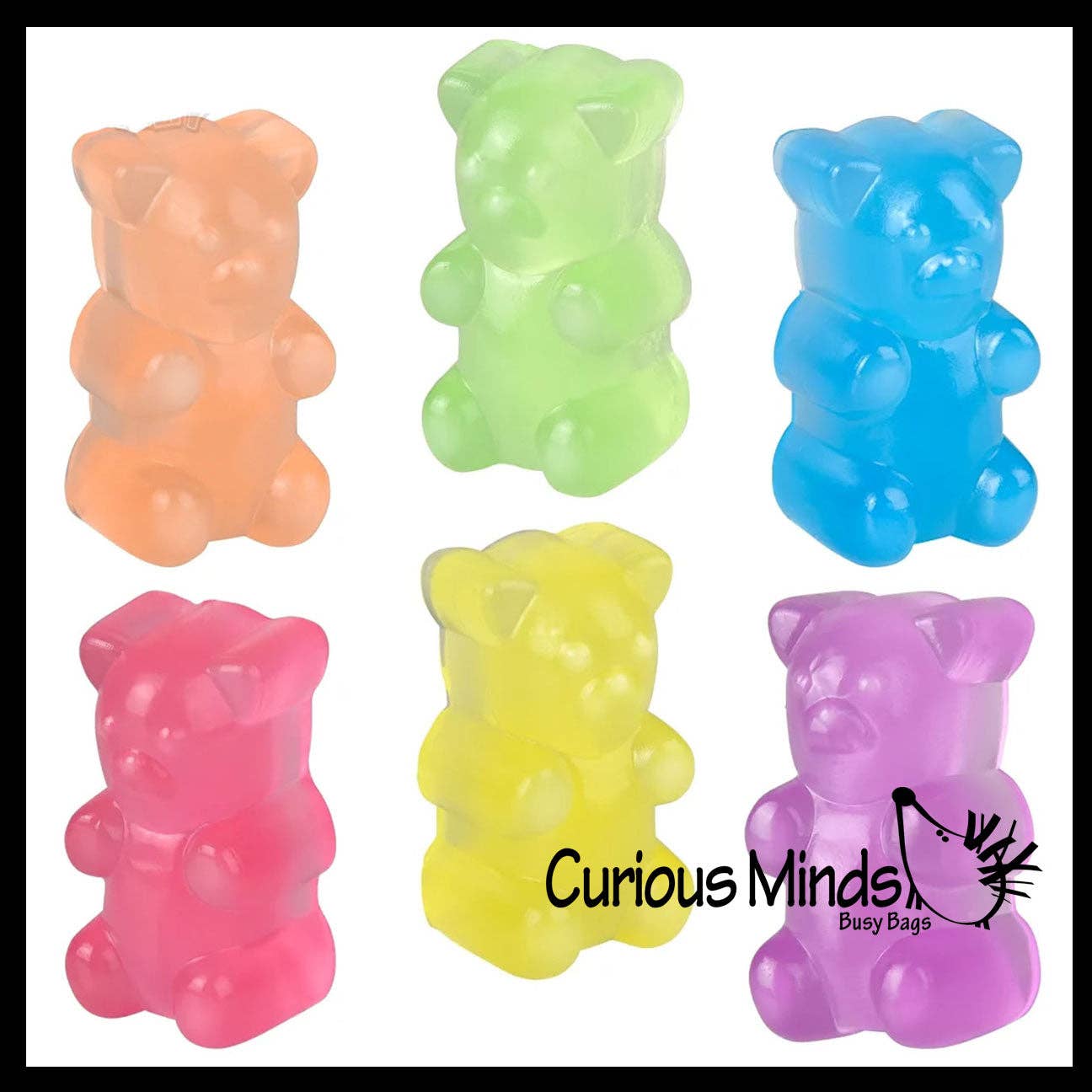 Squishy Mini Gummy Bears