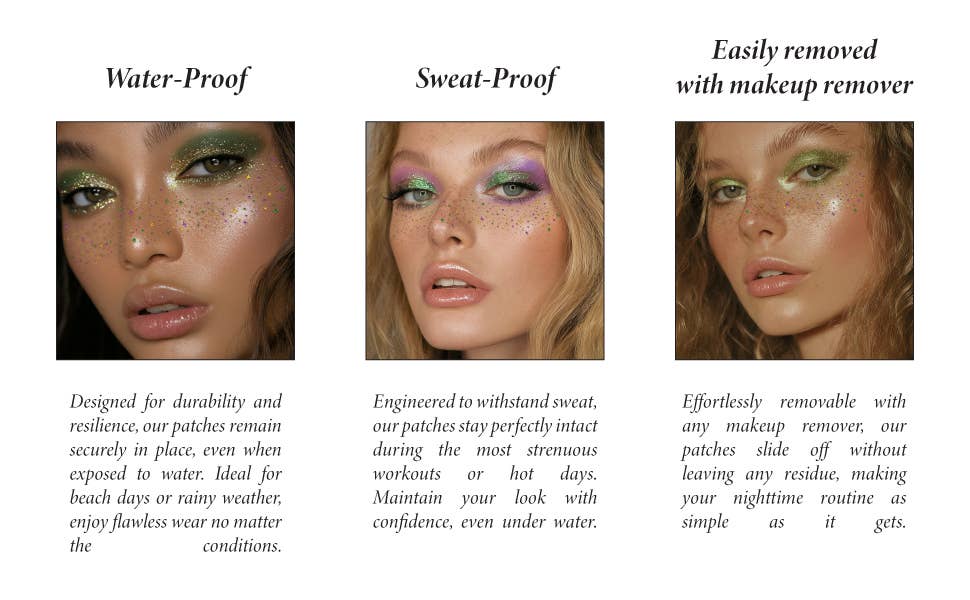 Fazit - Carnival Speckles Makeup Patches