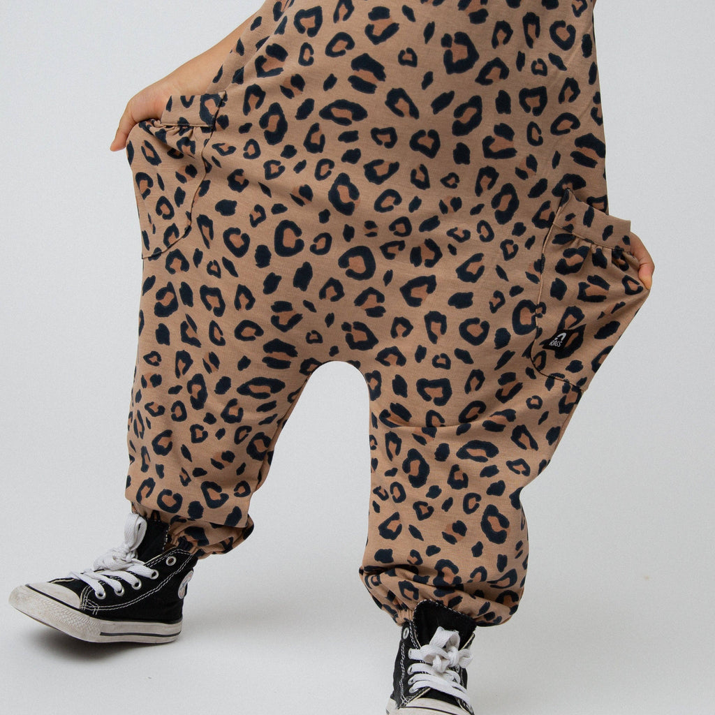 RAGS - Strappy Jumper - 'Leopard'
