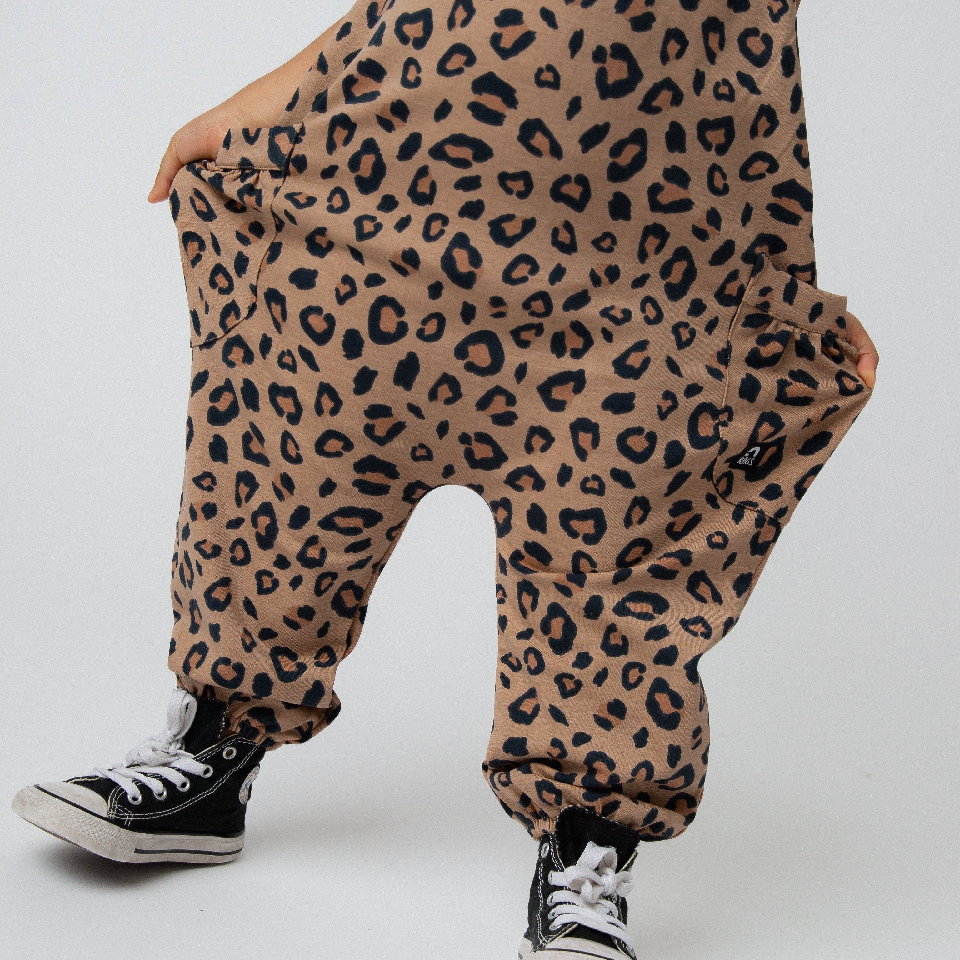 RAGS - Strappy Jumper - 'Leopard'