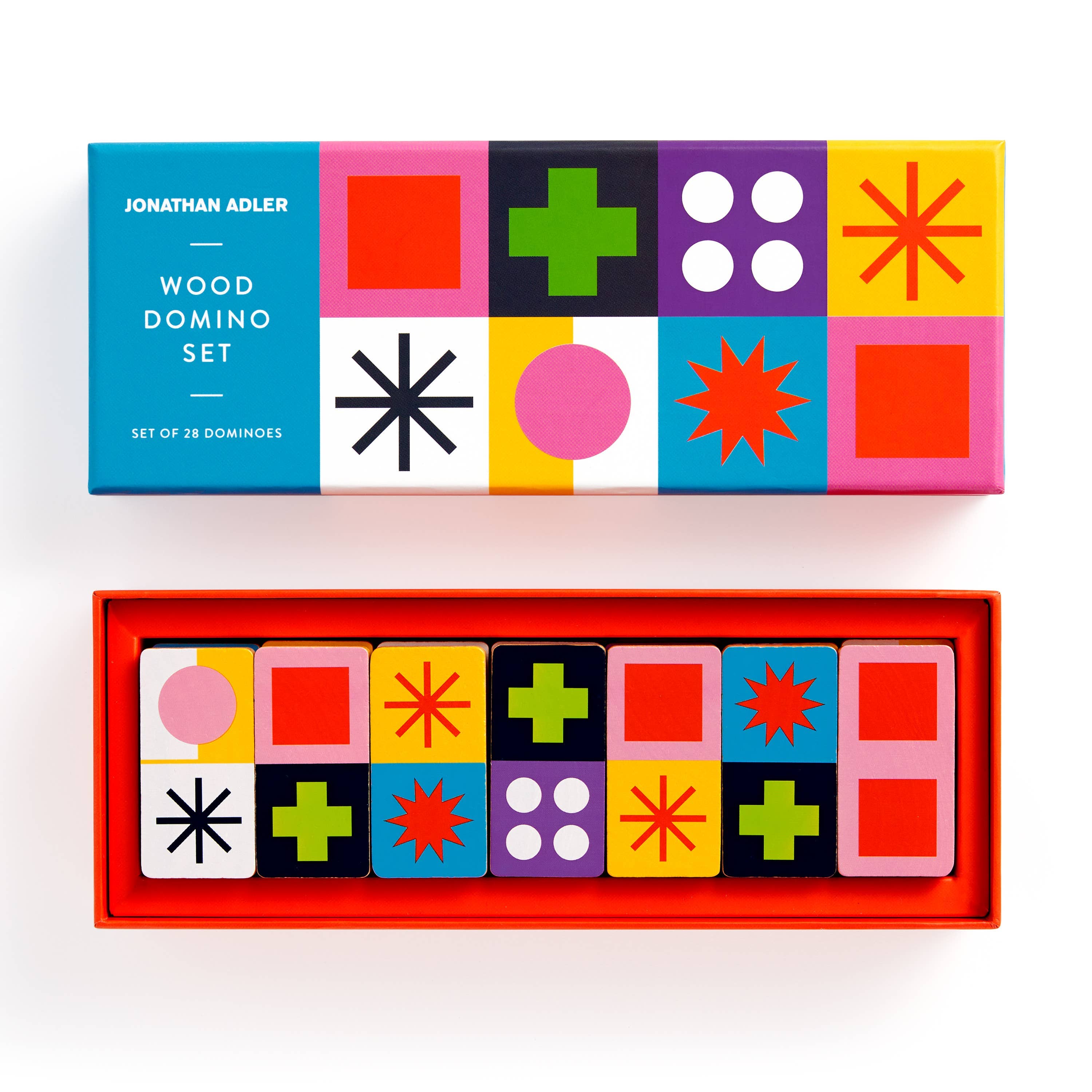 Chronicle Books - Jonathan Adler Helsinki Wood Domino Set
