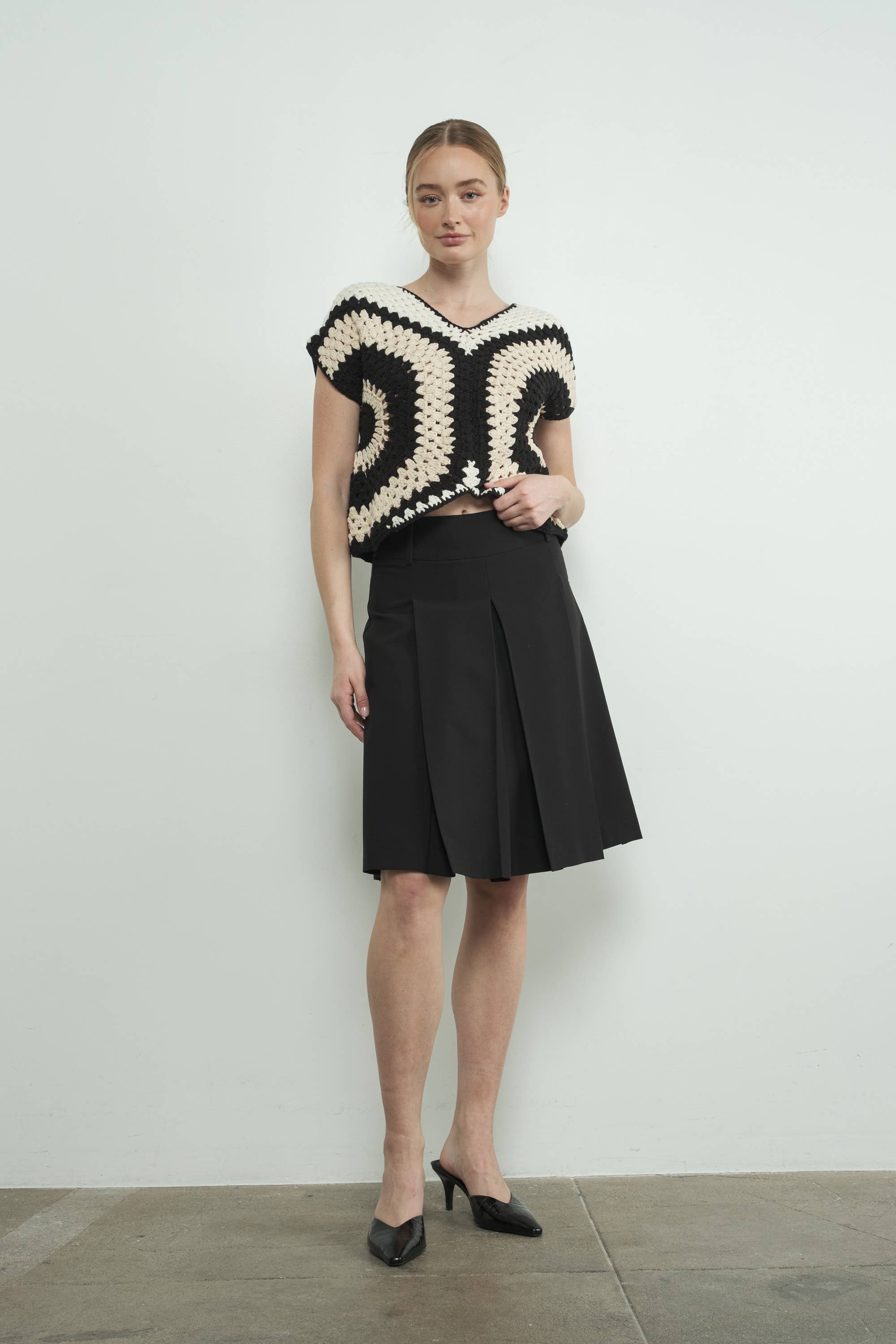Women's Handmade Crochet Sweater Top