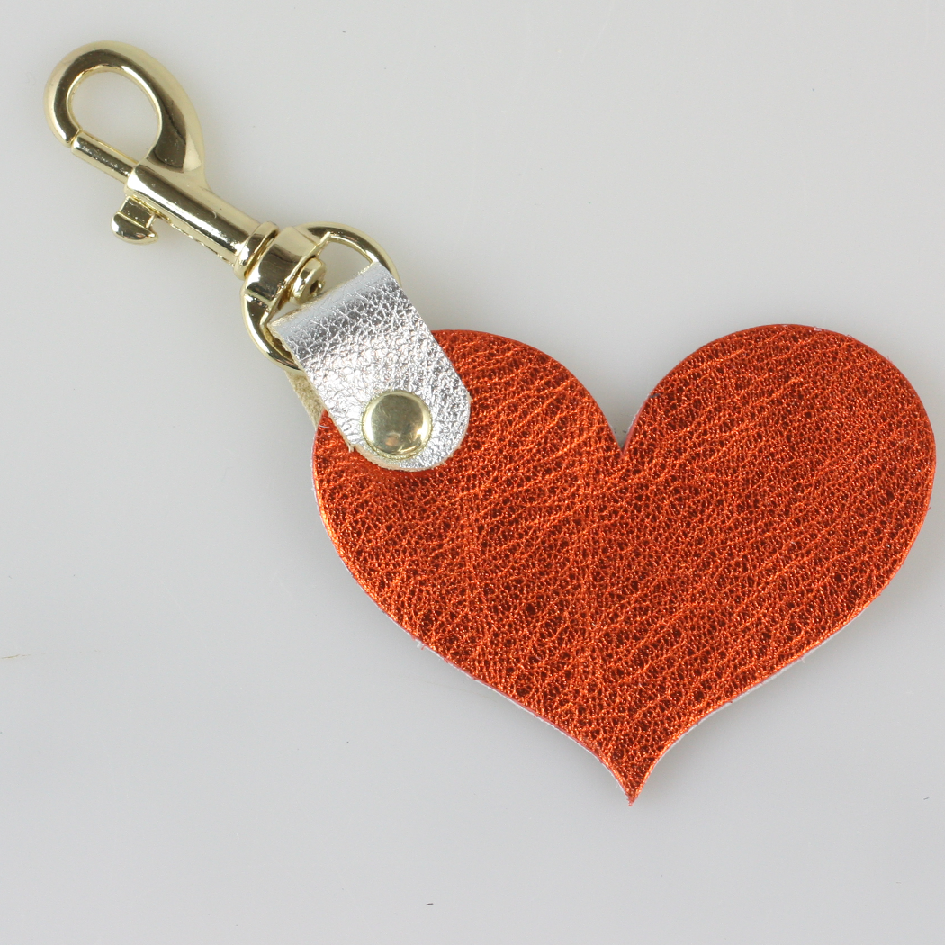 Zina Kao - Metallic Leather Keychains