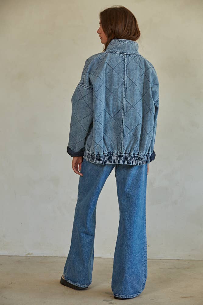 Women's Woven Denim Jacket