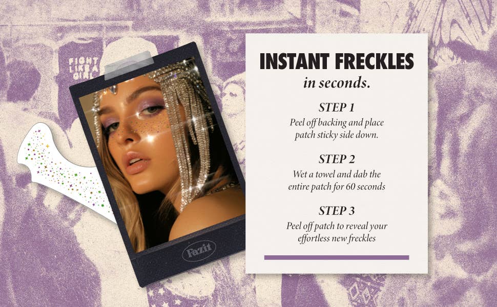 Fazit - Carnival Speckles Makeup Patches