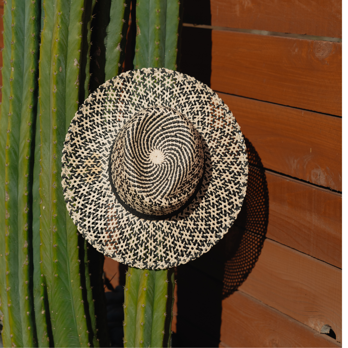 Local Beach Vida Sun Hat (Black/Natural)