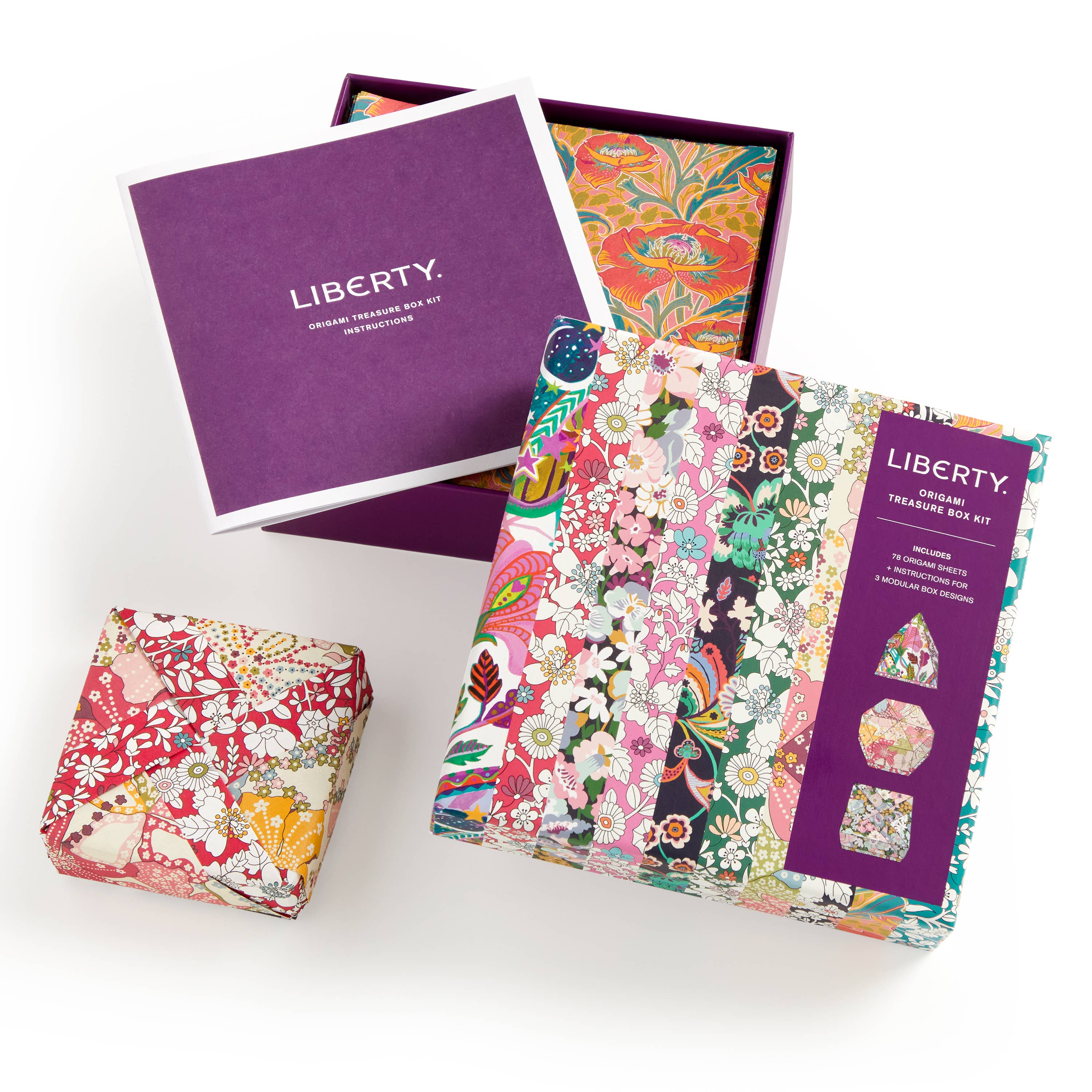 Chronicle Books - Liberty Origami Treasure Box Kit