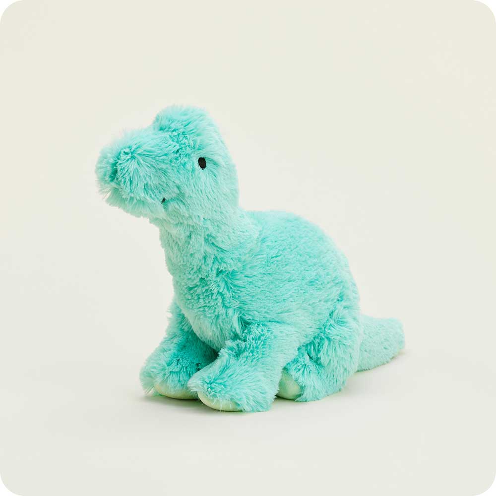 Warmies - Teal Long Neck Dinosaur