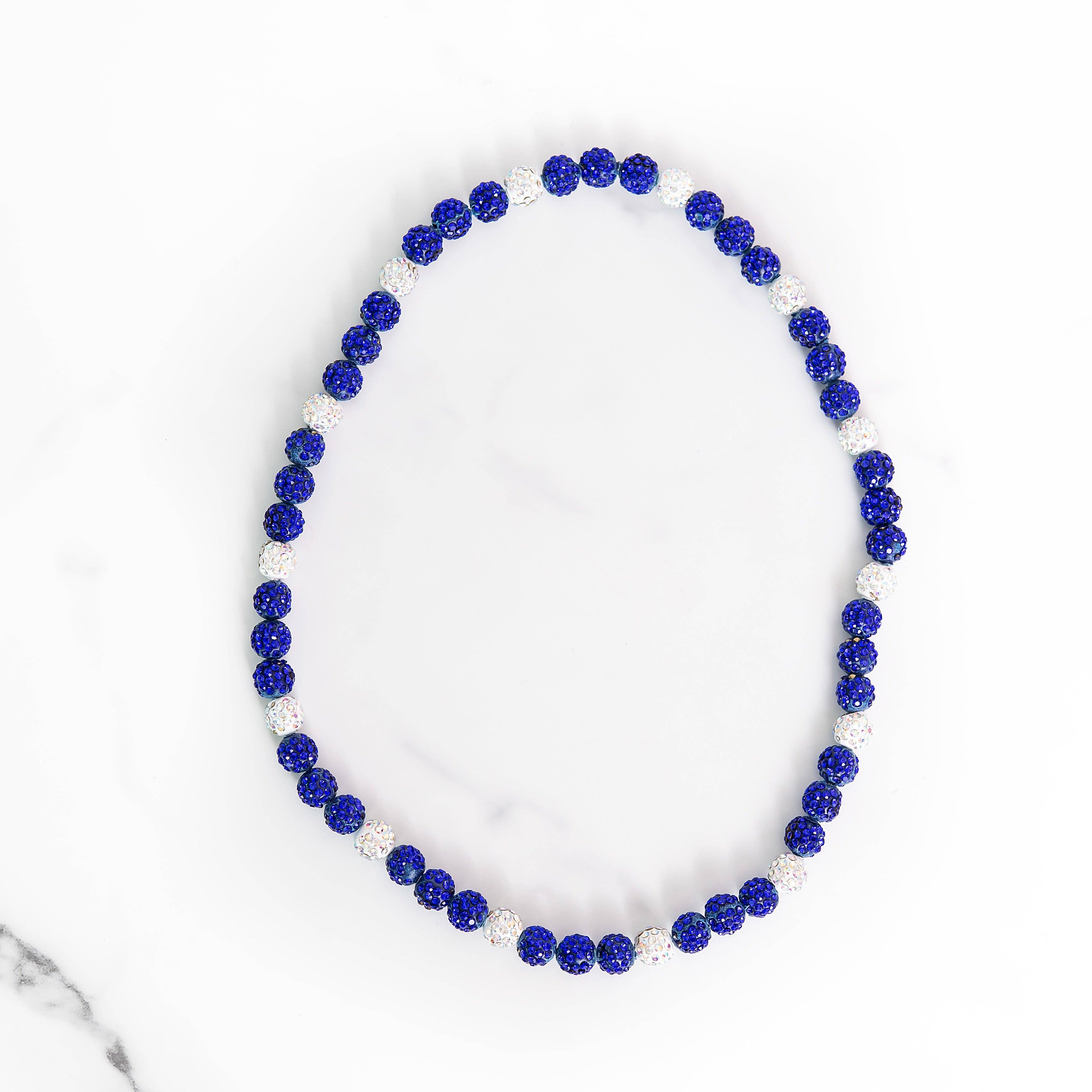 Golden Thread - Bling Baseball Necklace