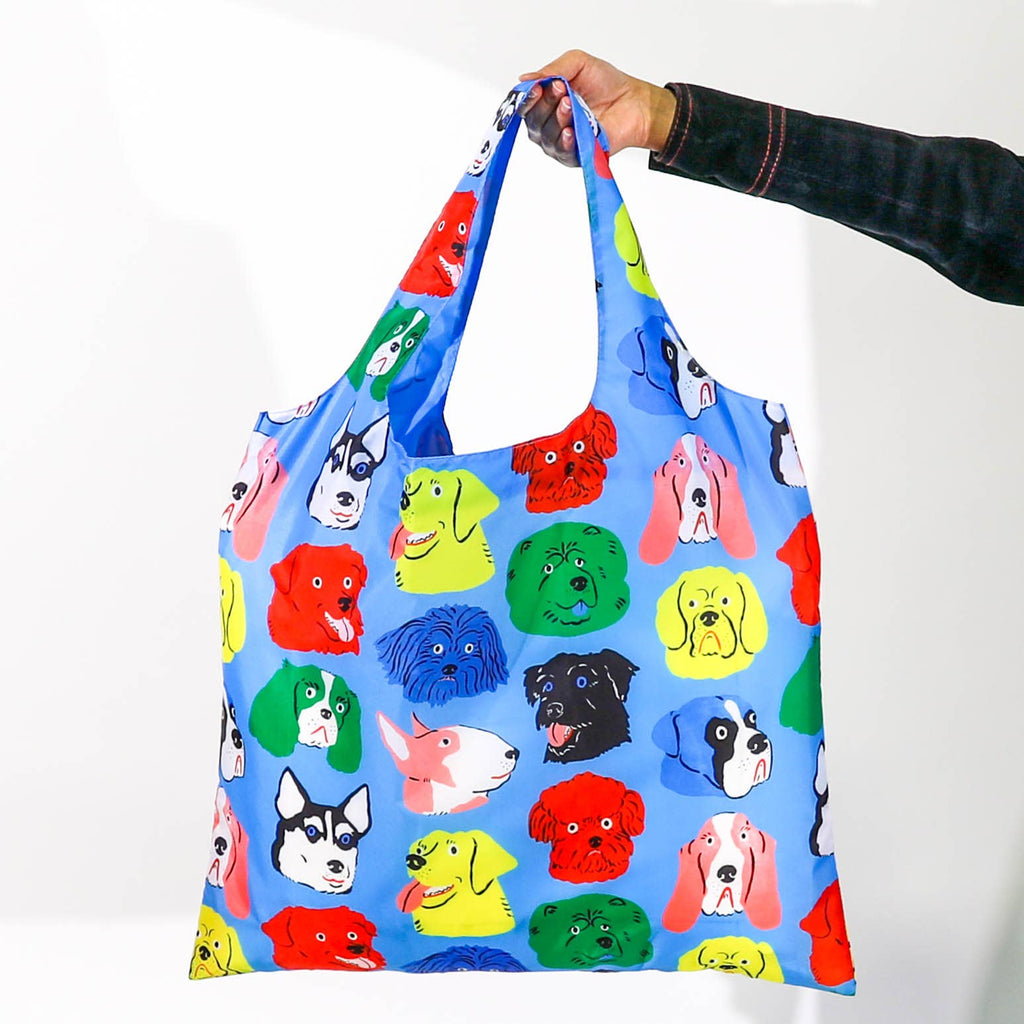 Yellow Owl Workshop Tote Bag - Dogs Art Sack® by Kristina Micotti