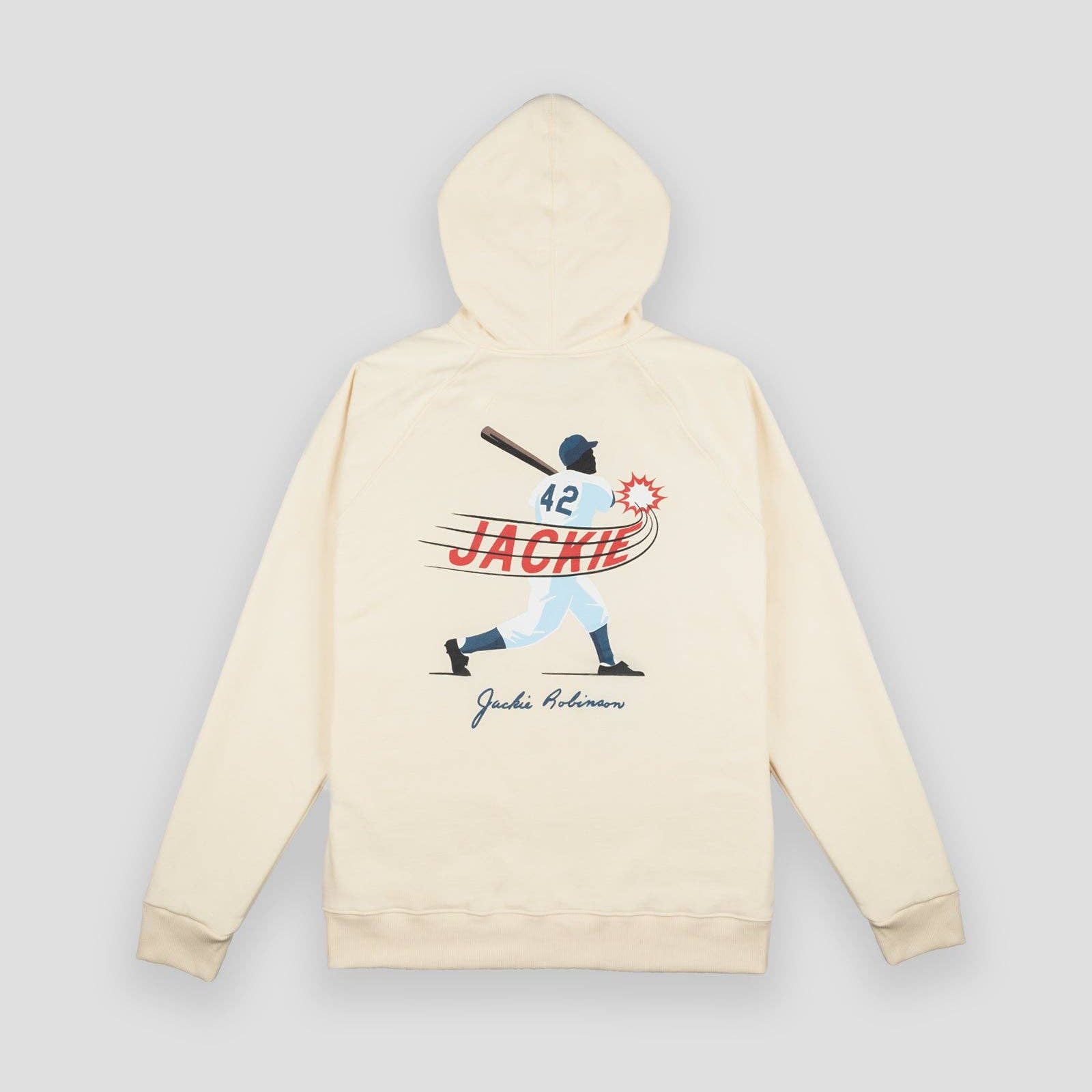 Baseballism - Youth Hoodie - Jackie Robinson Crack of the Bat
