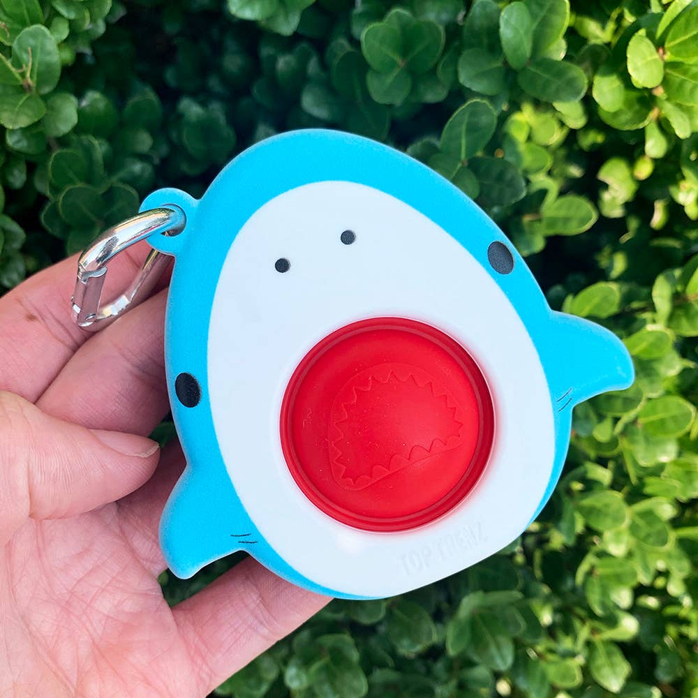 Top Trenz Inc - OMG Mega Pop - Shark Keychain