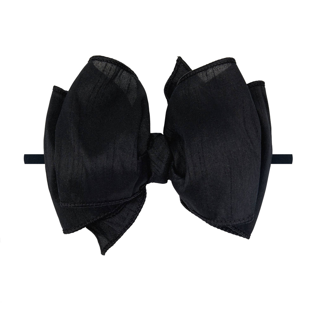 Baby Bling Bows - Faux Silk Big Classic Bow