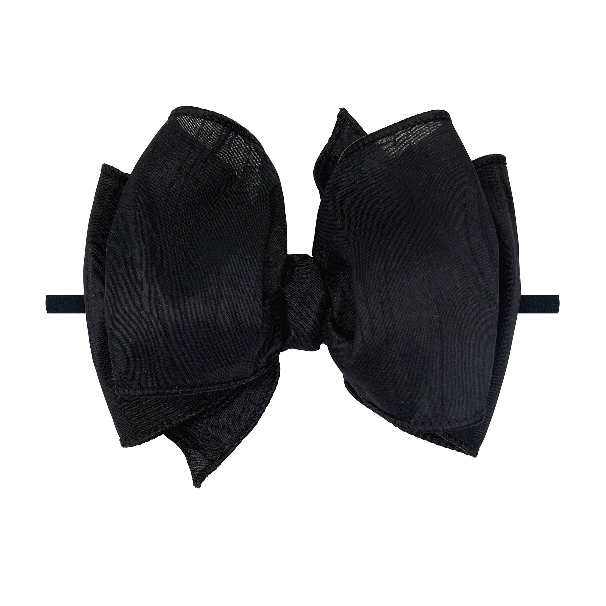 Baby Bling Bows - Faux Silk Big Classic Bow