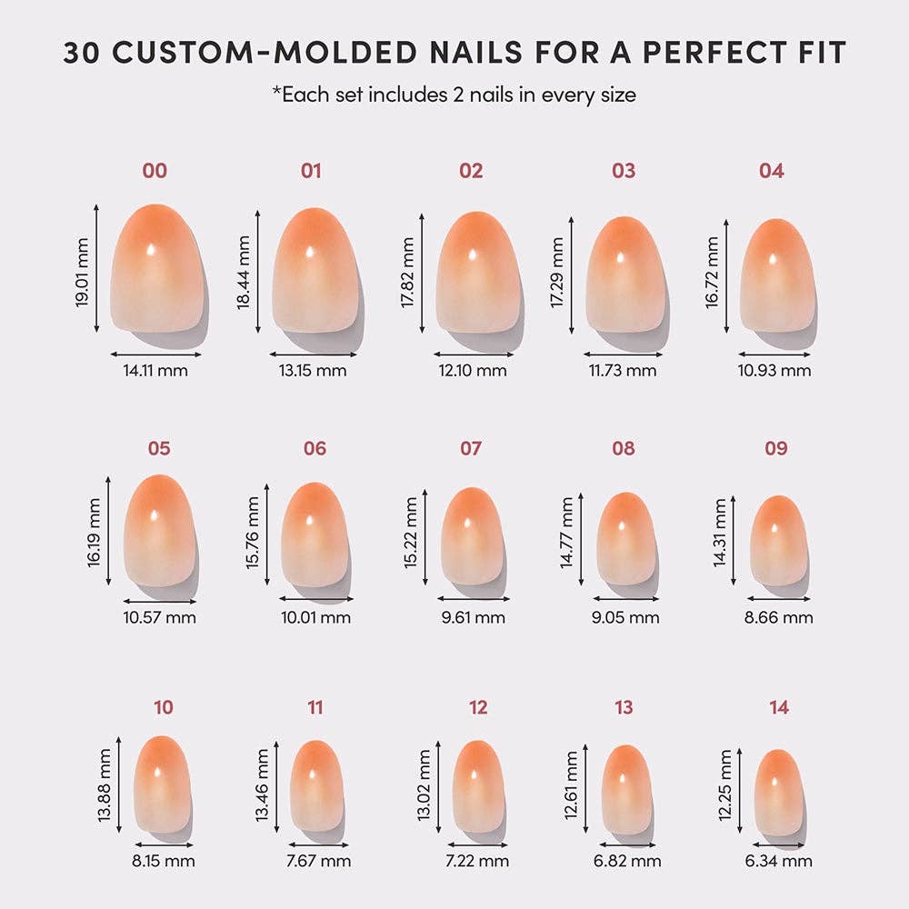 Glamnetic Press On Nails - Candy Corn