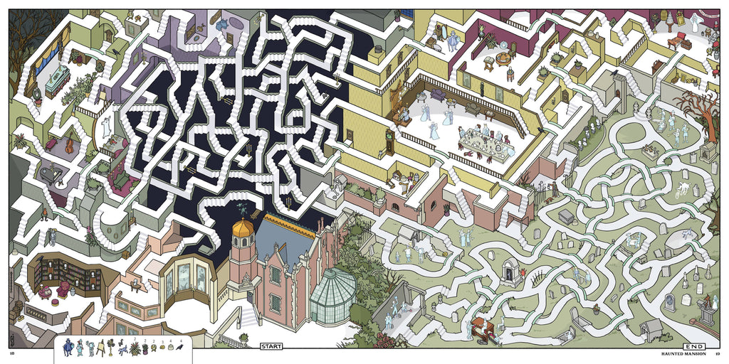 Chronicle Books - Disney Parks Mazes