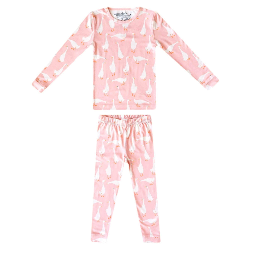Copper Pearl - Long Sleeve Pajama Set - Goosie