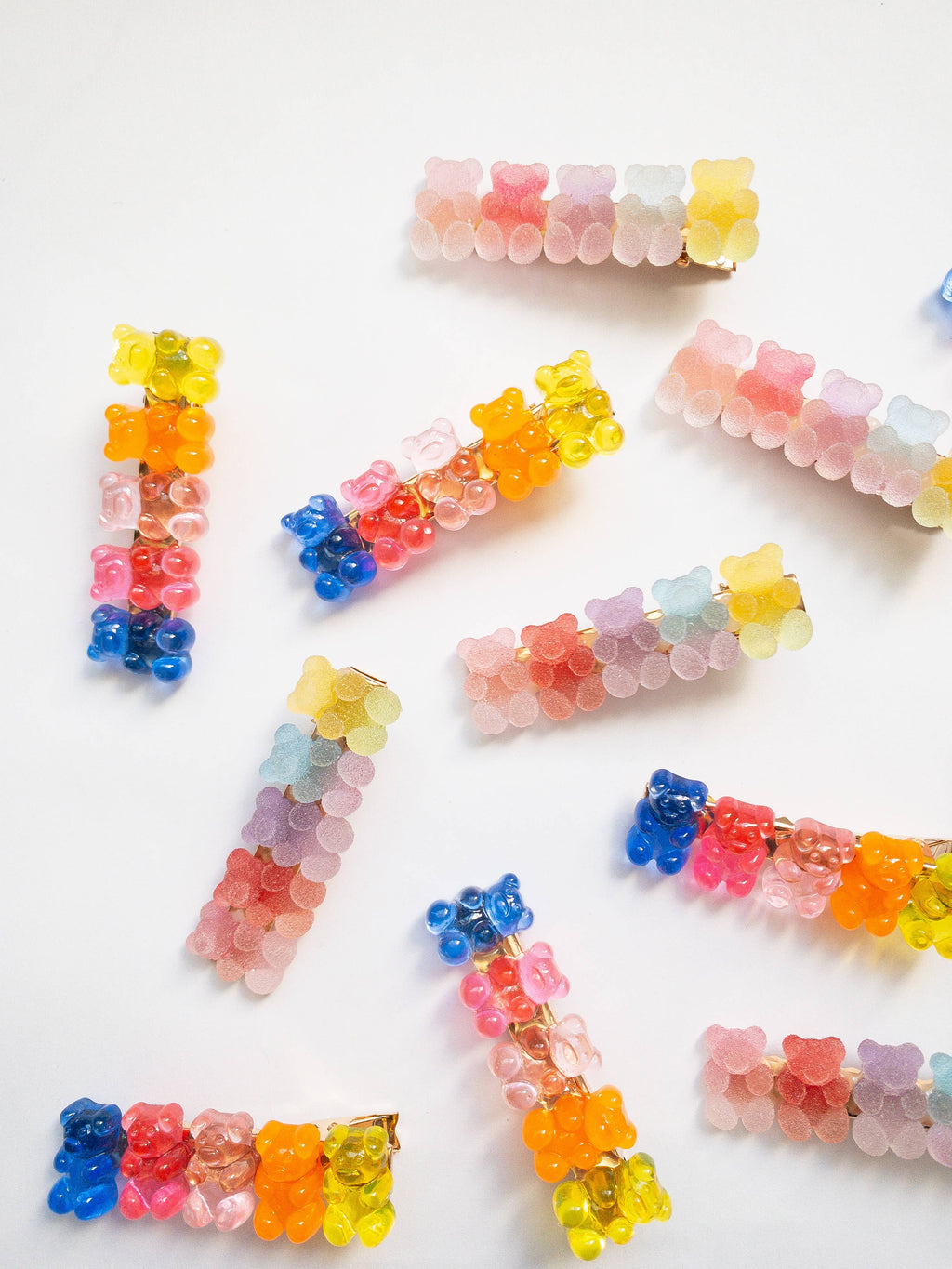 Eggy Cakes - Gummy Bear Hair Clips
