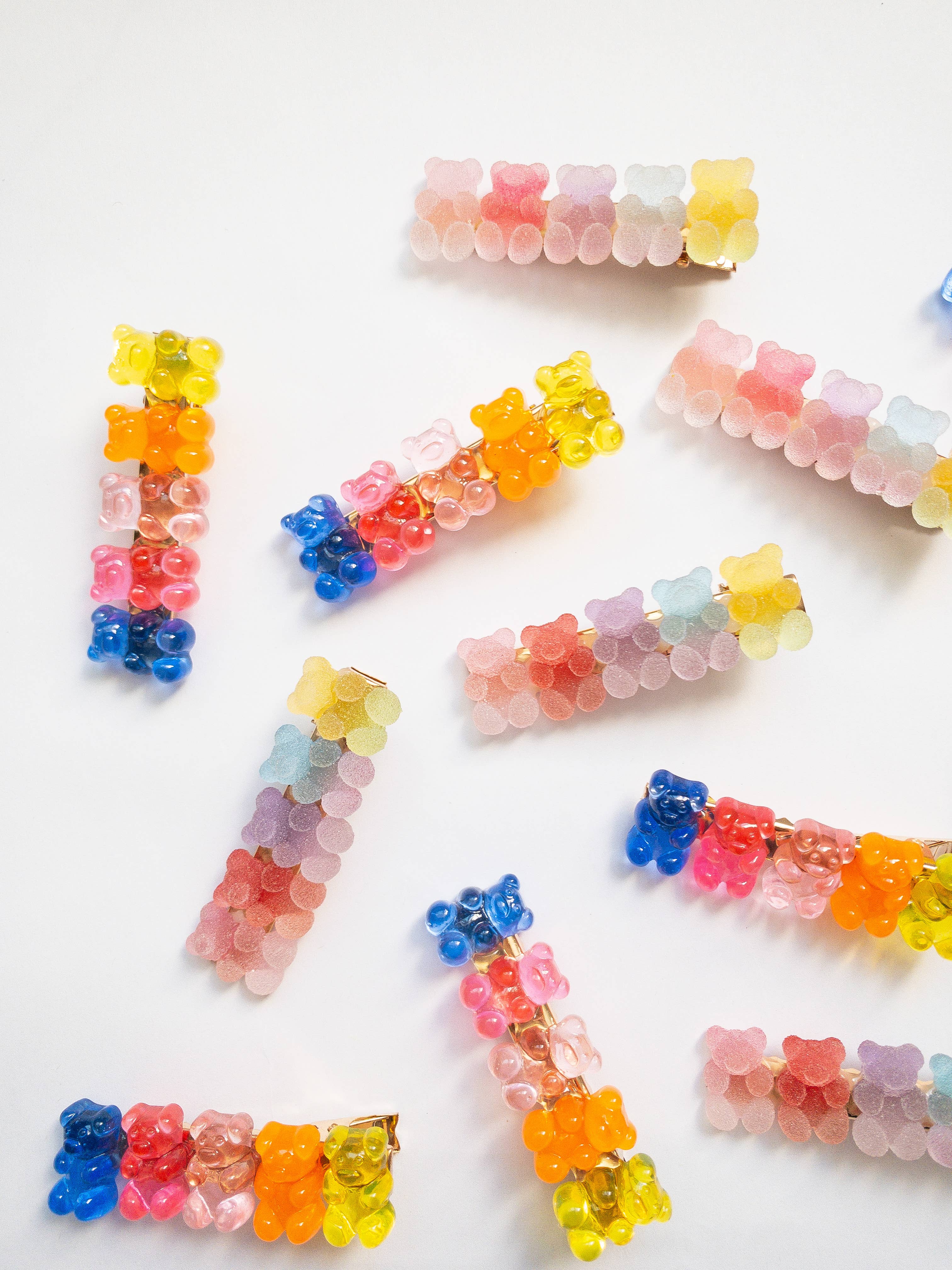 Eggy Cakes - Gummy Bear Hair Clips