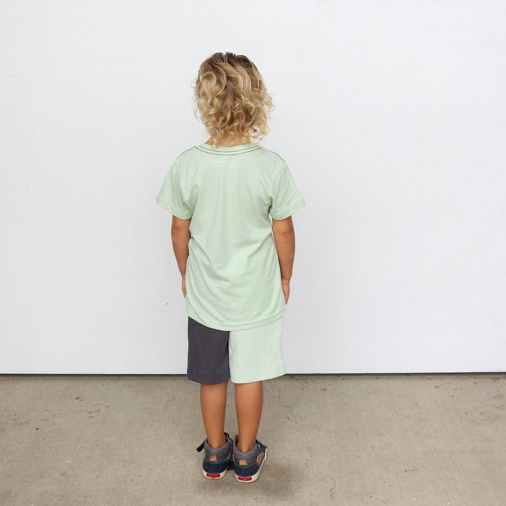 Tiny Whales French Terry Sweat Shorts - Bolt