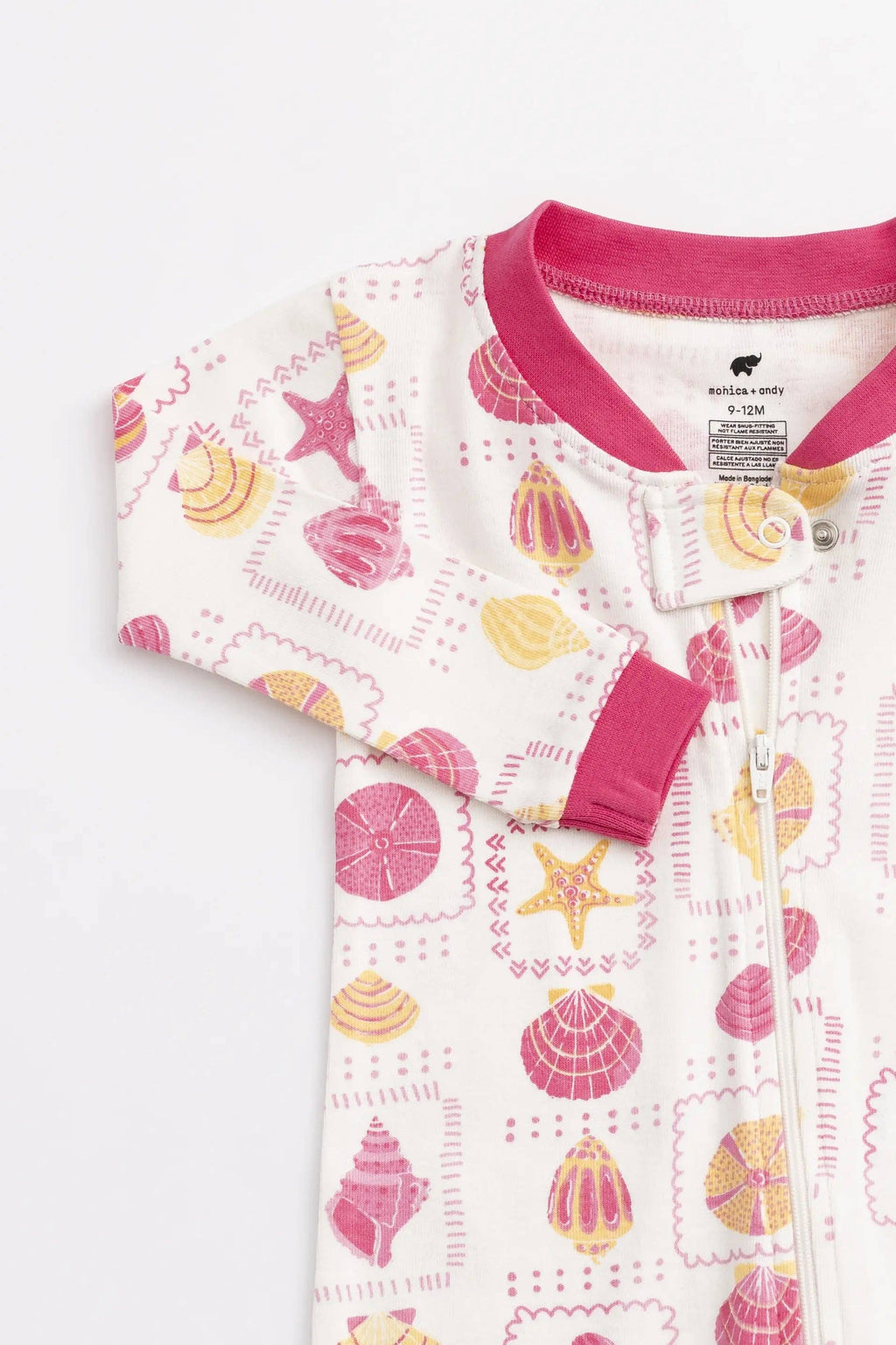 Monica + Andy Zip Romper - Summer Shells
