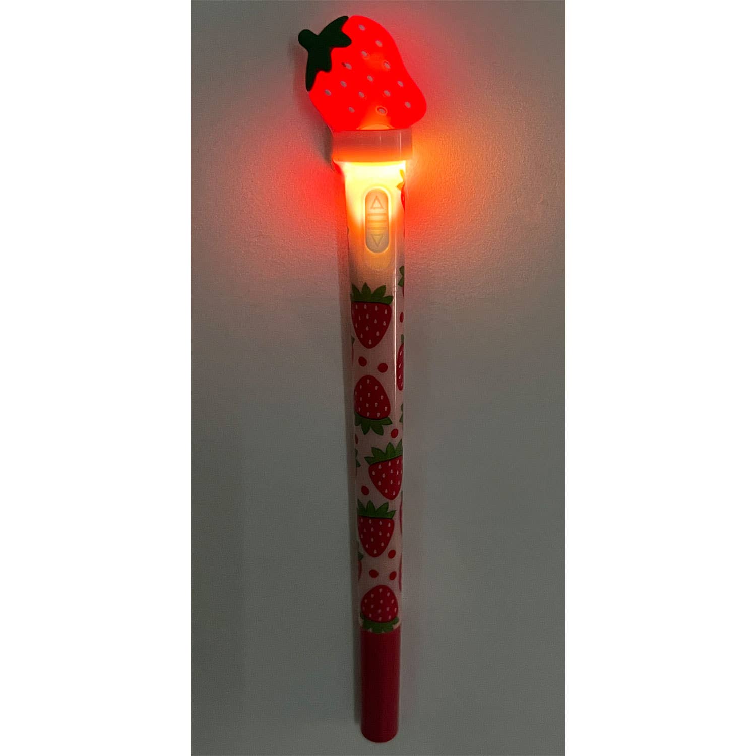 Streamline - Strawberry Spinning LED Light-Up Pen